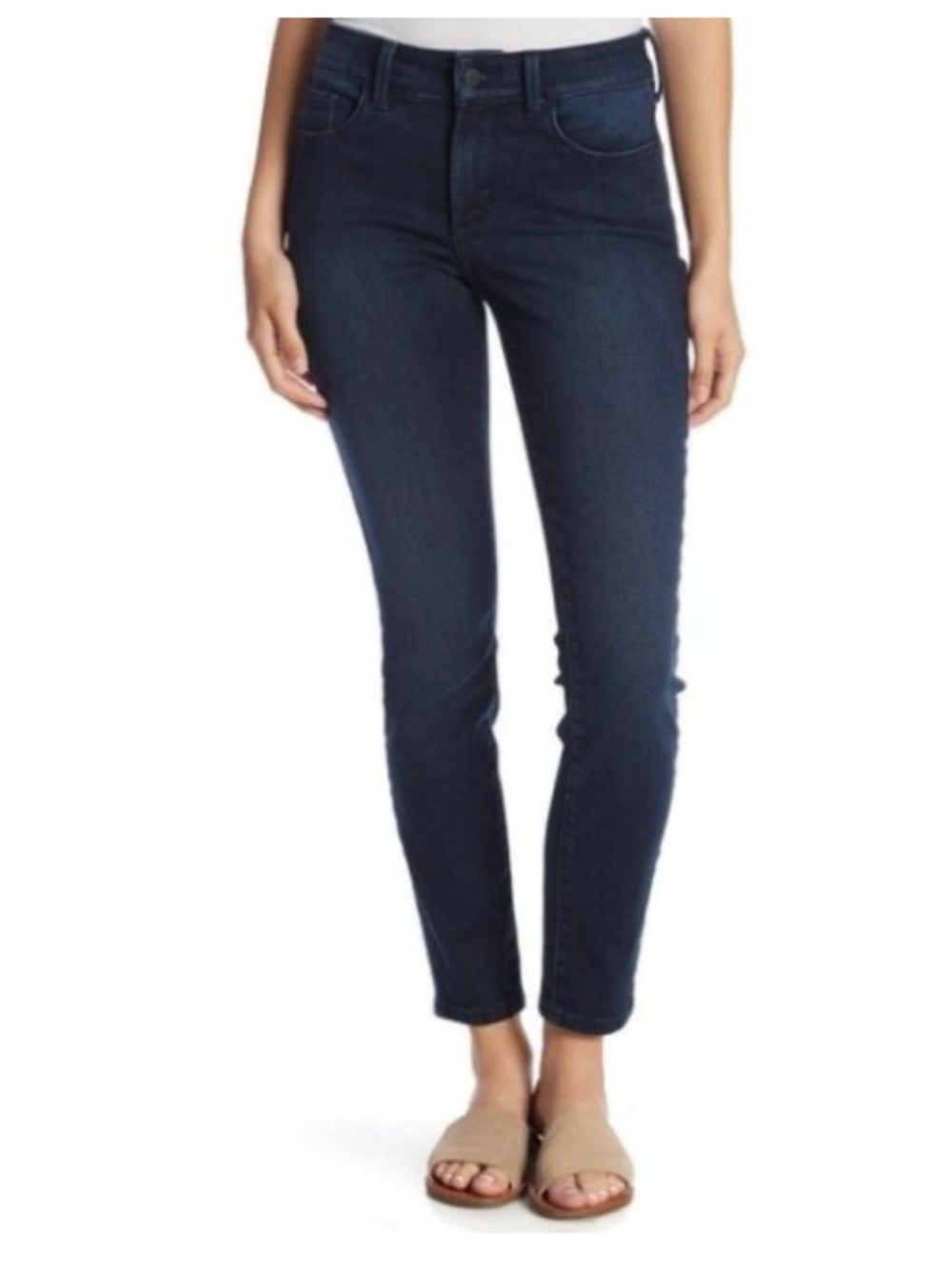 NYDJ Alina Legging Denim Jeans Lift Tuck size 10 dark wash